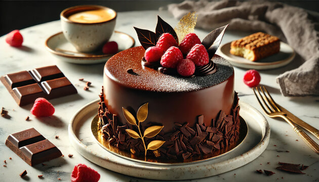 Decadent Elegance Chocolate Indulgence