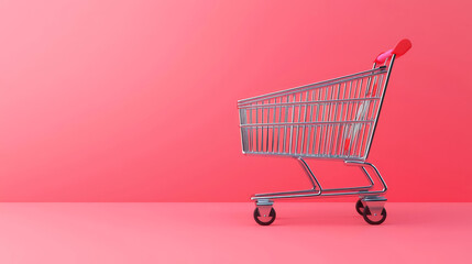 Cross-border e-commerce, global digital shopping, 3D illustration