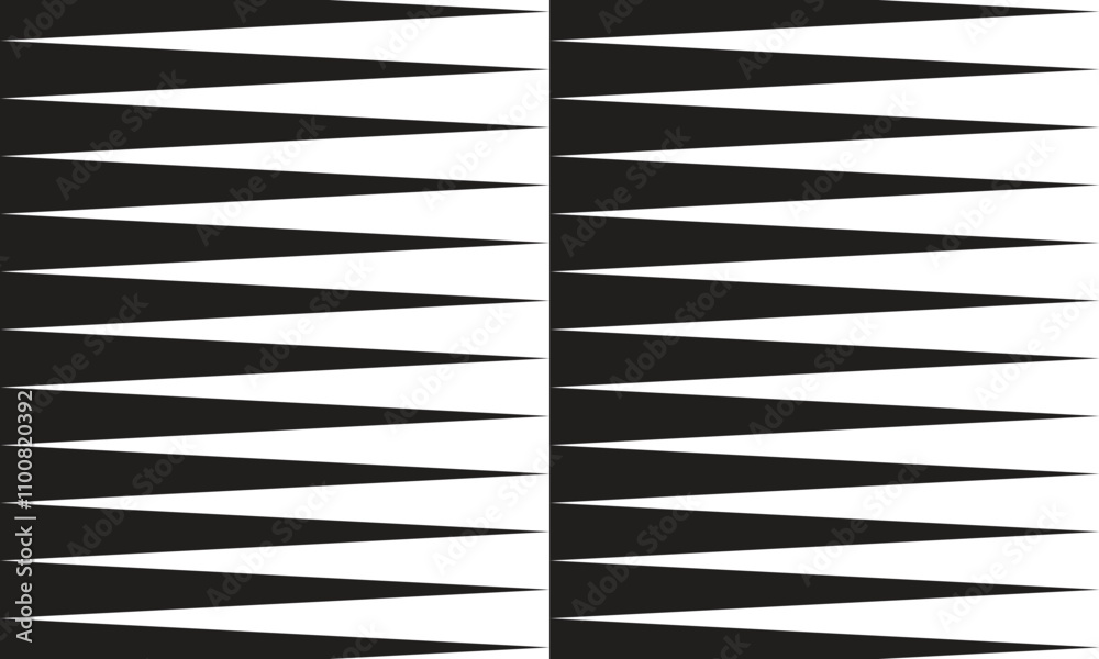 Poster abstract monochrome geometric black corner irregular line pattern can be used background.
