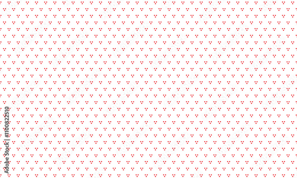 Poster abstract simple red three dot pattern can be used background.