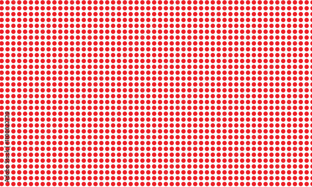 Aufkleber abstract simple red dot pattern can be used background.