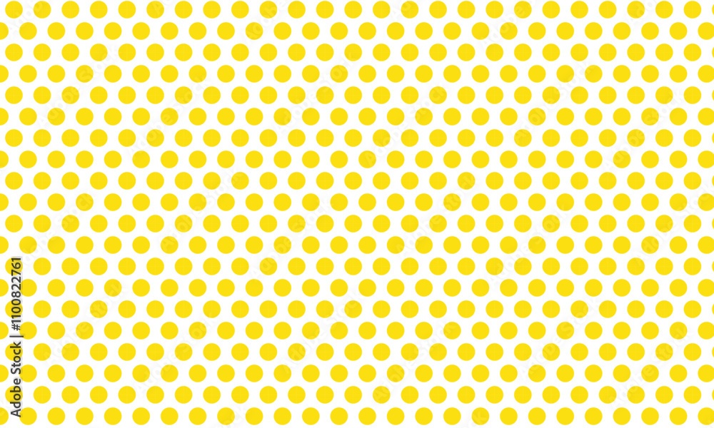 Poster abstract simple yellow dot pattern can be used background.