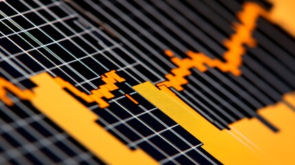 Graph showing quarterly financial performance, illustrating steady growth and strategic investments in key sectors, emphasizing fiscal stability and long-term profitability.