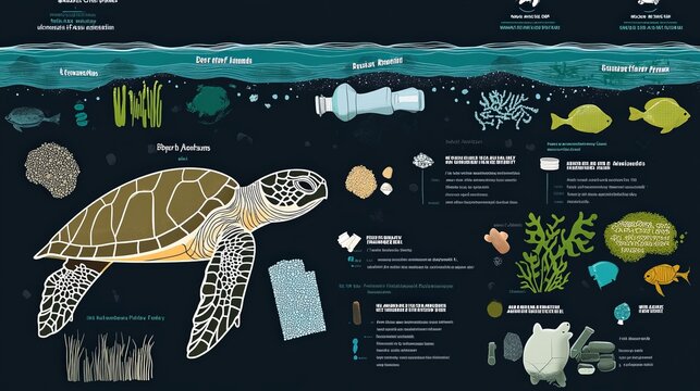 Infographic on Threats to Sea Turtles