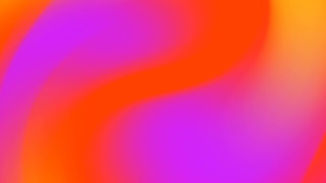 Orange and Pink abstract animation background, Orange and Pink gradient motion wallpaper, blurred color waving. For presentation, greeting, dekstop, digital banner, template. 4K Seamless Looping
