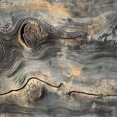 Close-up of Weathered Wood Texture: Rustic, Natural, and Aged Wooden Background