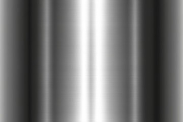 Metallic Silver Gradient Background Smooth Reflective Surface