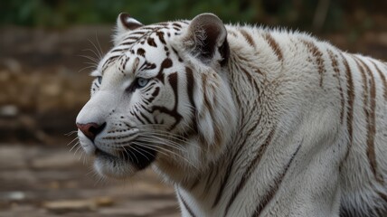 Fototapeta premium Majestic White Tiger