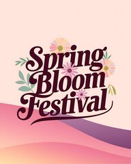 Spring Bloom Festival Floral Design Announcement