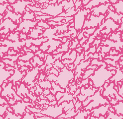 Seamless Pattern with Cute Daisy Flowers and Pansies. Feminine Texture in Country Style for Cloth, Textile, Wallpaper.