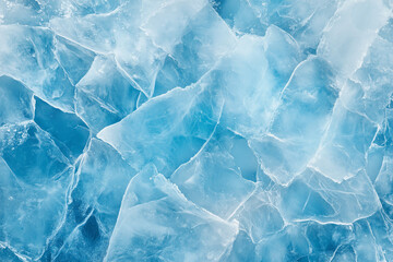 Obraz premium Aerial View of Frozen Sea Surface Background