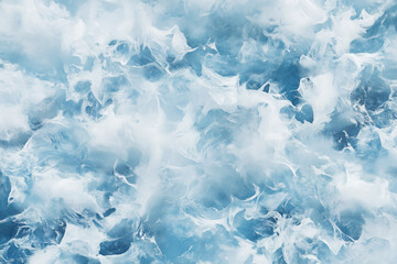 Obraz premium Aerial View of Frozen Sea Surface Background