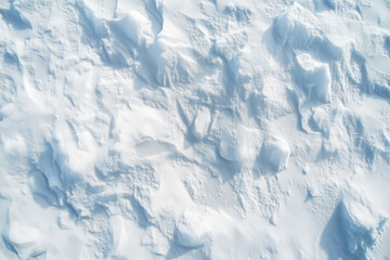 Obraz premium Aerial View of Frozen Winter Water Surface