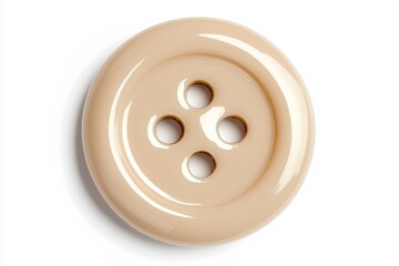 Realistic Ceramic Button for Craft Projects