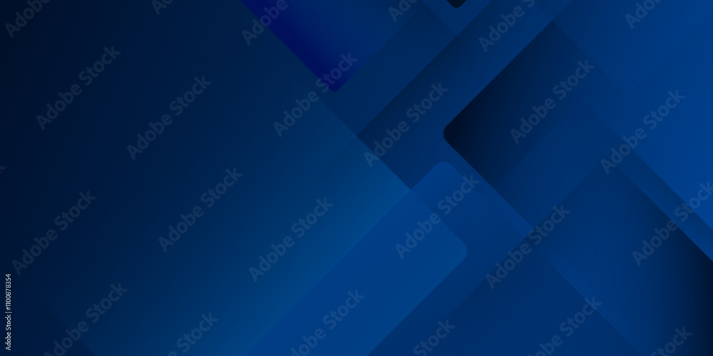 Poster Minimal blue abstract modern background design. Vector futuristic digital landscape with line abstract dark blue background. Vector abstract graphic design banner pattern presentation background.	