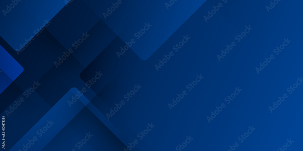 Poster Minimal blue abstract modern background design. Vector futuristic digital landscape with line abstract dark blue background. Vector abstract graphic design banner pattern presentation background.	