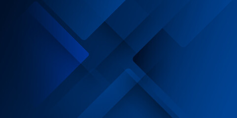 Obraz premium Minimal blue abstract modern background design. Vector futuristic digital landscape with line abstract dark blue background. Vector abstract graphic design banner pattern presentation background. 