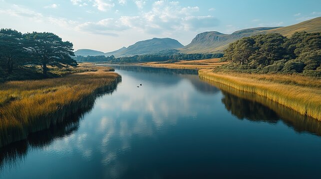 A reservoir on the Taf Fechan River showcases the impacts of climate change on water availability and the need for sustainable practices.