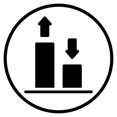 growth glyph icon