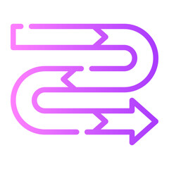 purpose gradient icon