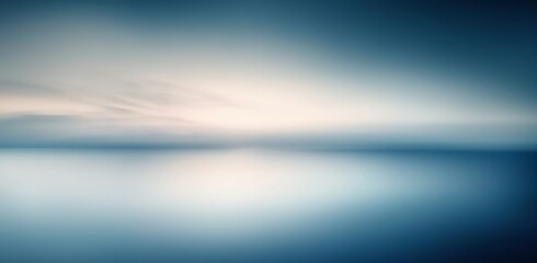 Obraz premium Serene Blue and White Gradient Background for Product Presentation and Modern Design