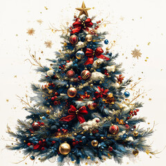 create christmas elements with a transparent backgground .