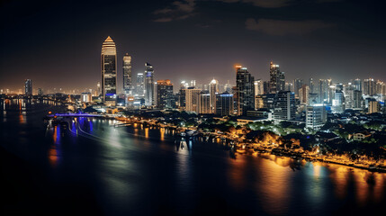 Fototapeta premium city at night