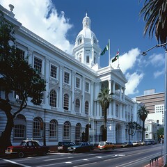 Obraz premium Historic City Hall in downtown San Francisco, California.