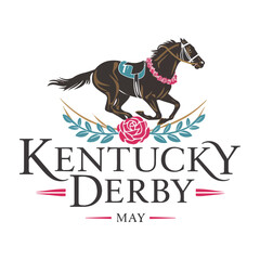 Elegant Horse Racing Logo
