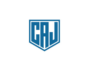 CAJ Logo design vector template. CAJ