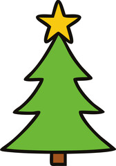 Fototapeta premium christmas element svg