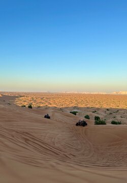 sand dunes in the desert