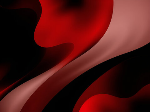 Background Inspired By A Combination Of Red, Black And White.