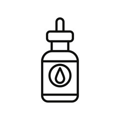 Fototapeta premium Serum icon Symbol mark in Outline style