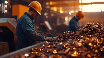 welder working in the workshop