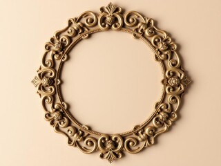 A textured relief background with a circular frame in the center, perfect for adding a decorative touch to designs or presentations, surface, backdrop