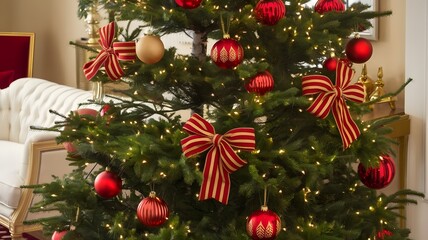 decorated christmas tree