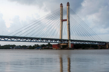 Obraz premium Bayint Naung - Shwe Pyi Thar Bridge, Yangon