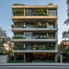 Fototapeta premium modern building cyber city's 