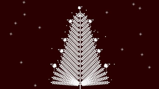 Christmas warli art tree santa merry christmas warli art style cultural art, Happy Christmas