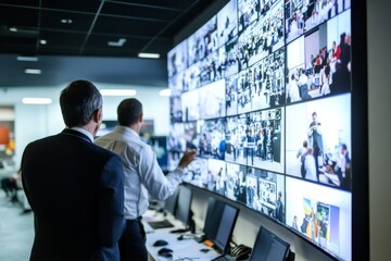 International Journalist Day Editors Collaborating on Content Review in a Modern Newsroom