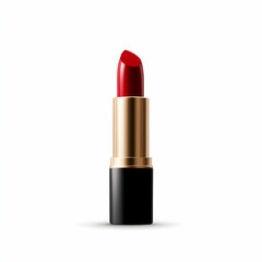 Elegant red lipstick for beauty enthusiasts.