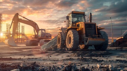 Obraz premium Transforming Rural Areas: Project Management in Industrial Development Zones