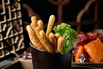 Hot pot ingredients crispy fried dough sticks