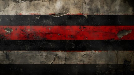 Fototapeta premium Seamless Grunge Stripes in Bold Colors on Texture.