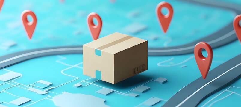 Global Package Delivery Tracking System: Real-time Monitoring of Shipments Worldwide - Powered by Adobe