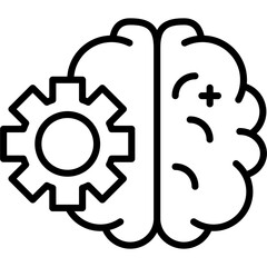 Obraz premium Brain Icon