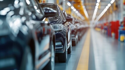 Obraz premium Automotive Training Workshop with Apprentices Gaining Practical Skills in Car Repair and Maintenance Mechanic Apprentice Education and Workforce Development in the Automotive Industry