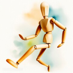 wooden dummy running
