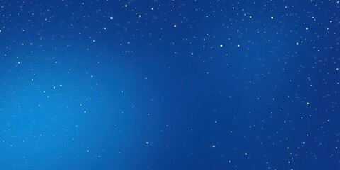 Obraz premium Blue gradient background with scattered stars and constellations, cosmic scene, evening sky